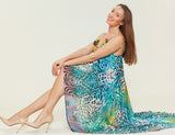 Two layer silk dress