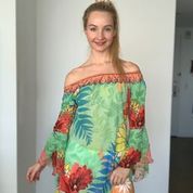 Off the shoulder top/tunic