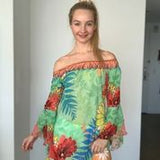 Off the shoulder top/tunic