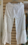 Boho duster and tiered pants set
