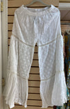 Boho duster and tiered pants set