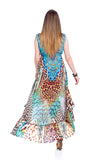 Animal Print High low dress