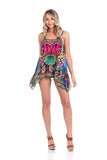Short scarf top