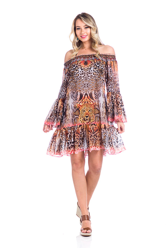 off the shoulder shift dress Hbbikvi Off-Shoulder Mini Dress for Women Summer Short Sleeve Shift Dress with Puff Sleeves,Side Pockets,and Lightweight Feel for Beach Vacation Daily