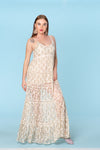 LACE DRESS White