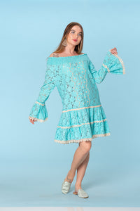 Ranee's turquoise dress