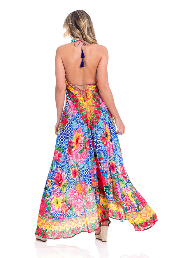 Floral Dress - Designer Dress - Sun dress