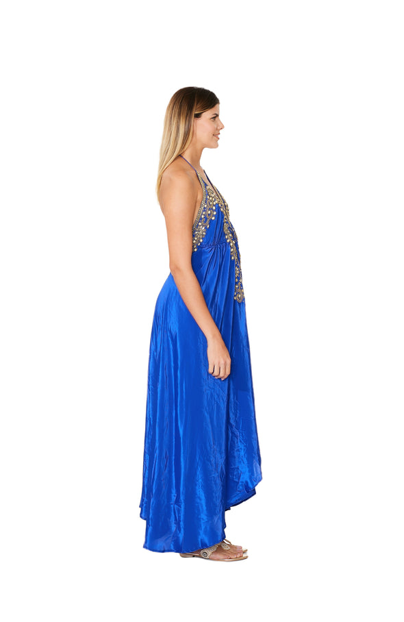 Royal Blue Embellished Dress
