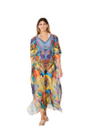 234 Multicolor Long kaftan