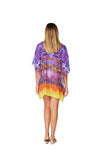 378 Multicolor Short kaftan