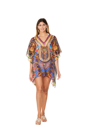 314 Multicolor Short kaftan