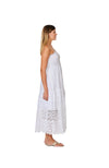 C-1951 White Strapless  Long Dress