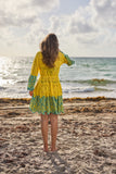 CH-19 Yellow Lace Dress New Arrival 2023 collection
