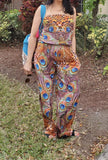 Peacock jumpsuit