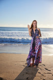 691 pink halter dress