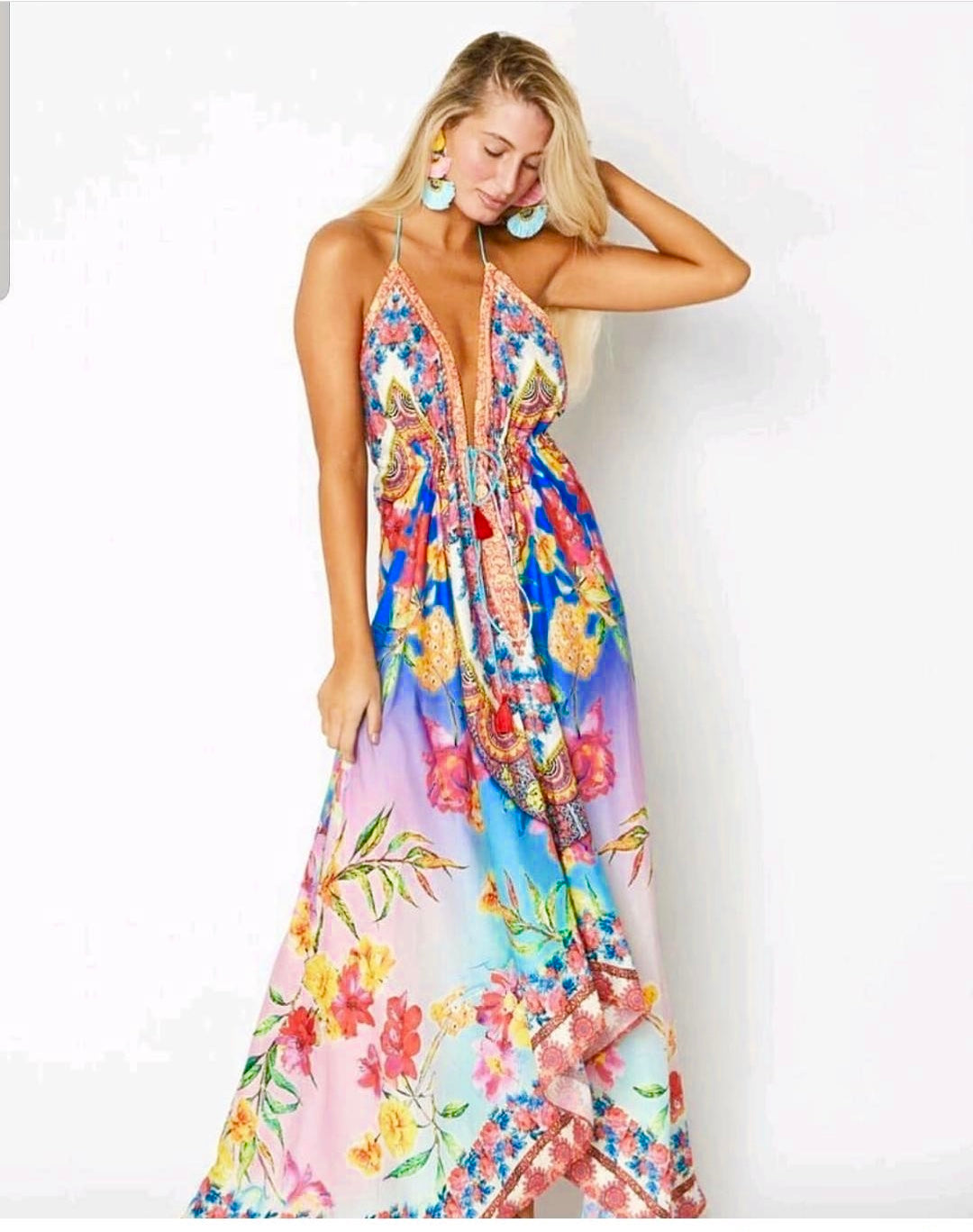 Hawaii dress, floral dress.  Ranee's