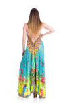 664 Halter dress, Hawaii style - NEW
