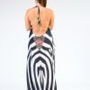 Zebra Maxi DRESS #523